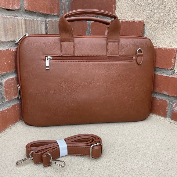 🆕K.Carroll Jane Laptop Bag in Camel - Picture 4 of 10